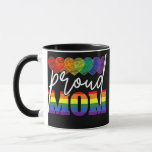 Caneca Flag Gay Pride LGBT Proud Mom Mothers Day Gift<br><div class="desc">Flag Gay Pride LGBT Proud Mom Mothers Day Gift LGBTQ Gift. Perfect gift for your dad,  mom,  papa,  men,  women,  friend and family members on Thanksgiving Day,  Christmas Day,  Mothers Day,  Fathers Day,  4th of July,  1776 Independent day,  Veterans Day,  Halloween Day,  Patrick's Day</div>