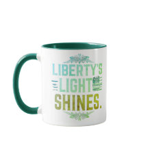 Flame Lights Night Mug da Liberdade