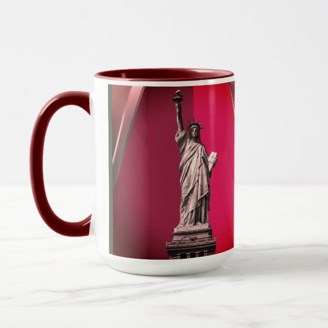 Caneca Flame Lights Night Mug da Liberdade (Esquerda)