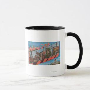 Caneca Flaming Gorge, Utah - Cenas com Letras Grandes