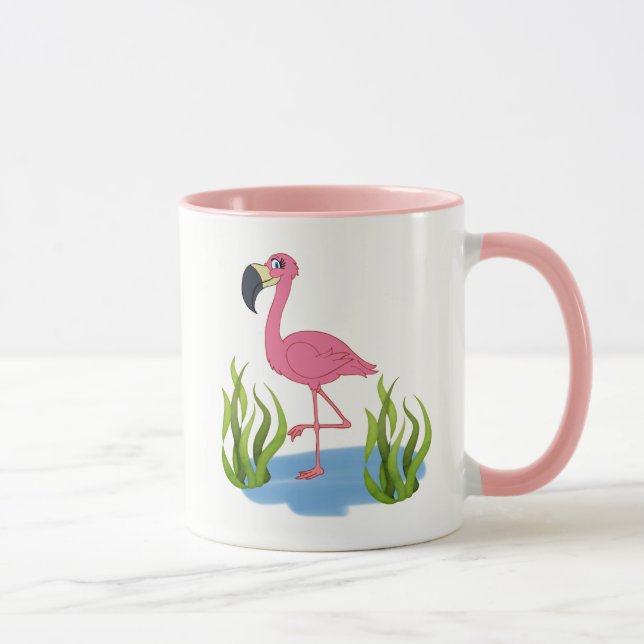 Caneca Flamingo 11 oz Combo Mug (Direita)