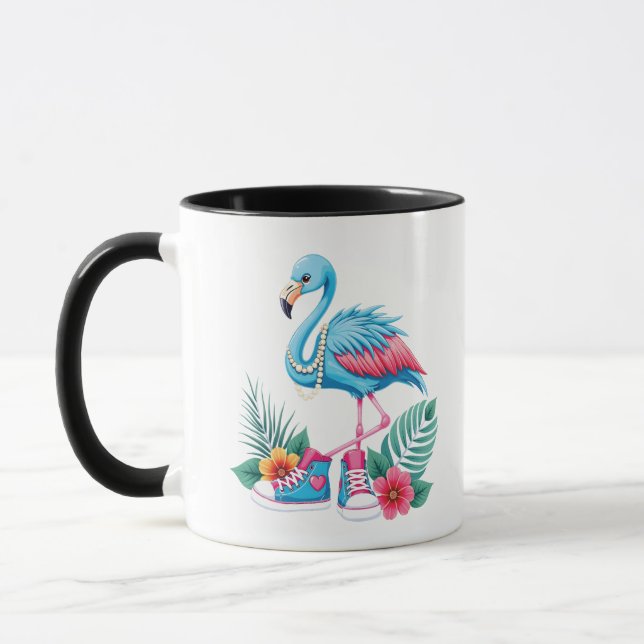 Caneca Flamingo Chucks e Pearls Comma La Harris 2024 (Esquerda)