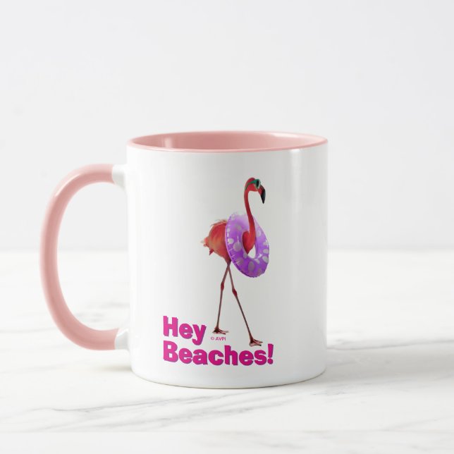 Caneca Flamingo Com Tubo Interior (Esquerda)