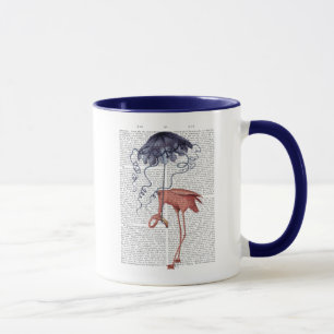 Caneca Flamingo e Parasol