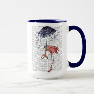 Caneca Flamingo e Parasol