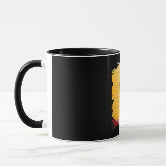 Caneca Flamingo | Flamingo Com Yo-Yo Azul (Esquerda)