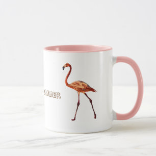 Caneca Flamingo Summer Mood Ringer Combo Mug144