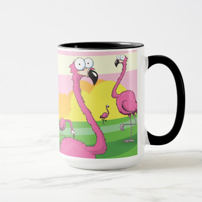 Caneca Flamingos (Direita)