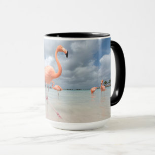 Caneca Flamingos Beach Aruba