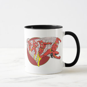 Caneca Flash em movimento