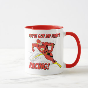 Caneca Flash - Você tem meu Namorados de Corrida do Coraç