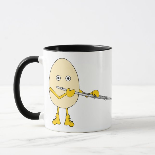 Caneca Flauta Brincando De Ovo (Esquerda)