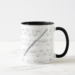 Caneca - flauta com partitura
