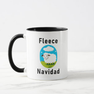 Caneca "Fleece Navidad" Natal