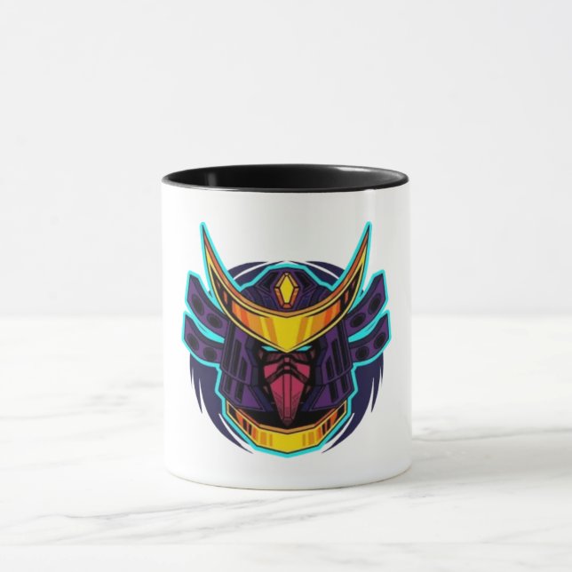 Caneca Flexibindo o Guerreiro Samurai (Centro)