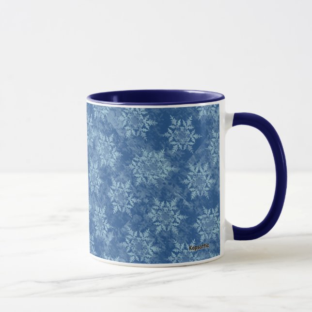 Caneca FlOcO De NeVe AzUl (Direita)