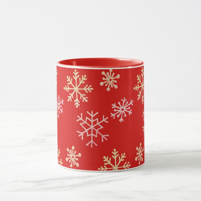 Caneca Flocos de neve (Centro)