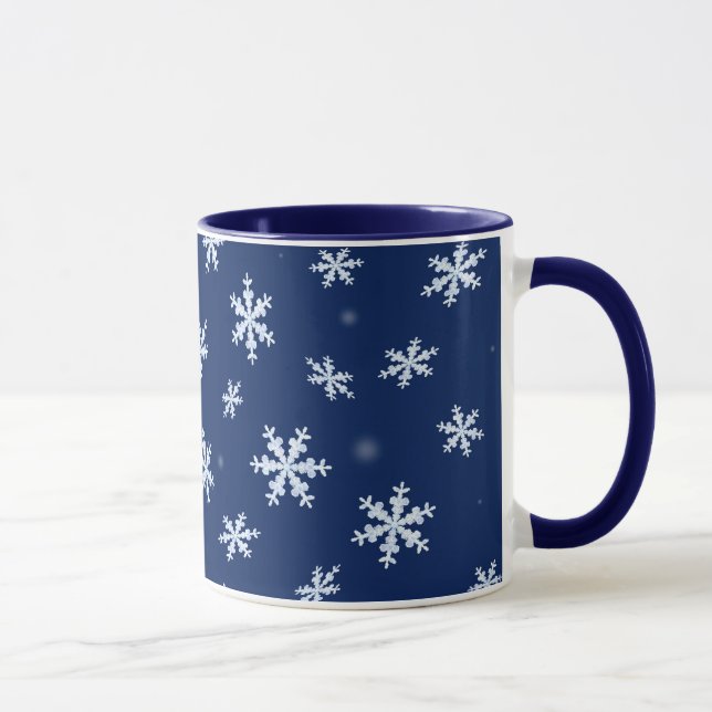 Caneca Flocos de neve (Direita)