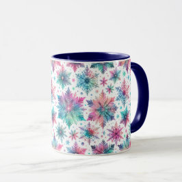 Caneca Flocos de Neve Cheios de Espírito