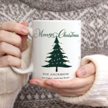 Flocos de neve de árvore de Natal Elegante minimal