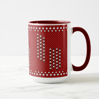 Caneca Flocos de neve do inverno