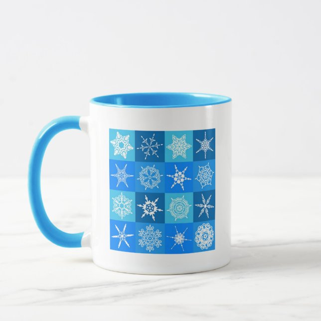 CANECA FLOCOS DE NEVE LINDOS (Esquerda)