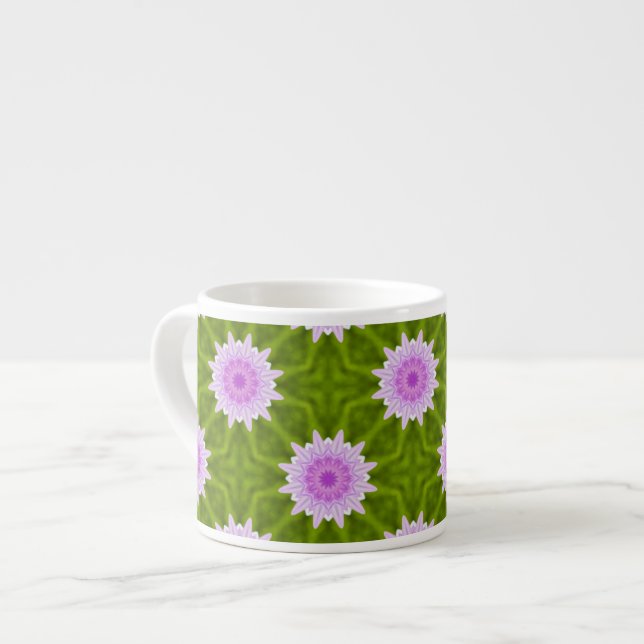 Caneca Flocos de Neve Rosa (Frente Esquerda)