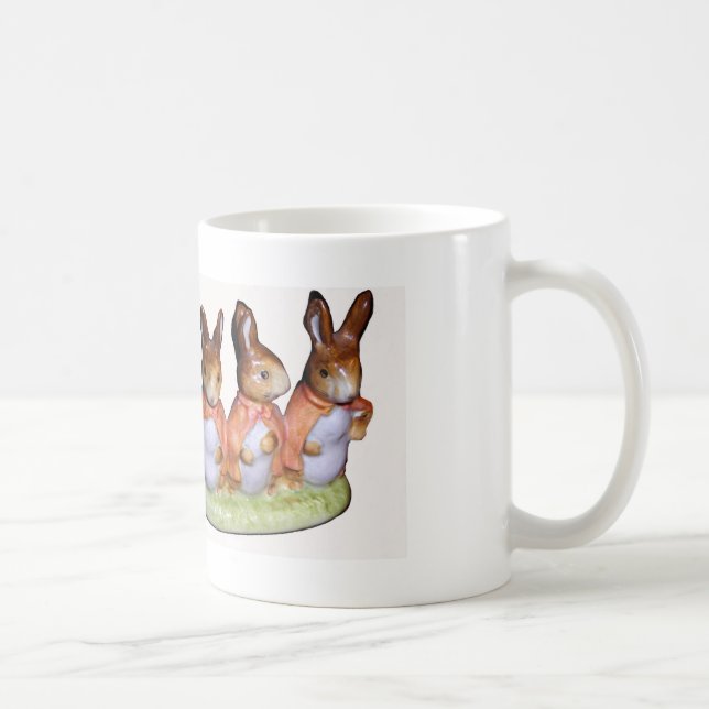 Caneca - Flopsy, Mopsy e coelho (Direita)