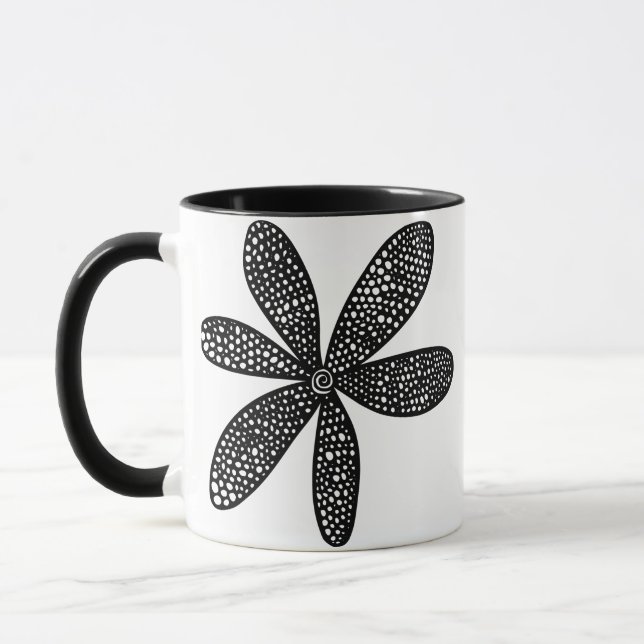 Caneca Flor bonito (Esquerda)