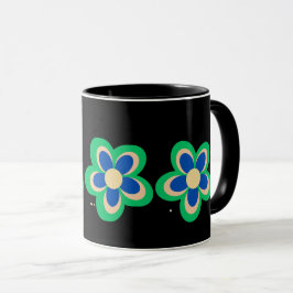 Caneca Flor Colorida