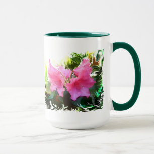 Caneca Flor da azálea