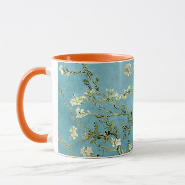 Caneca Flor de amêndoa por Vincent Van Gogh (Esquerda)