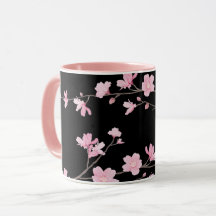 Flor de Cereja - Preto