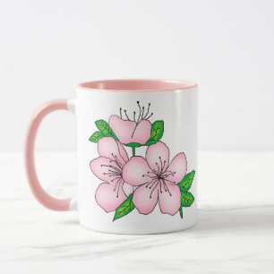 Caneca - Flor de Cerejeira Rosa