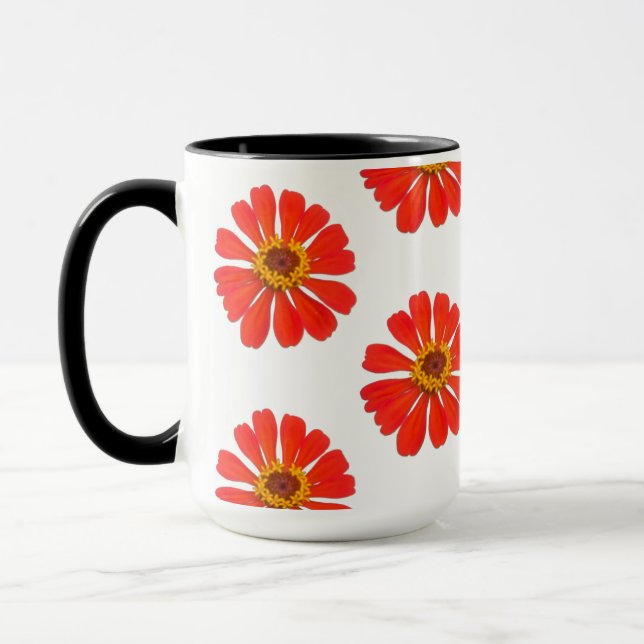 Caneca Flor de Coreoposis Botânica (Esquerda)
