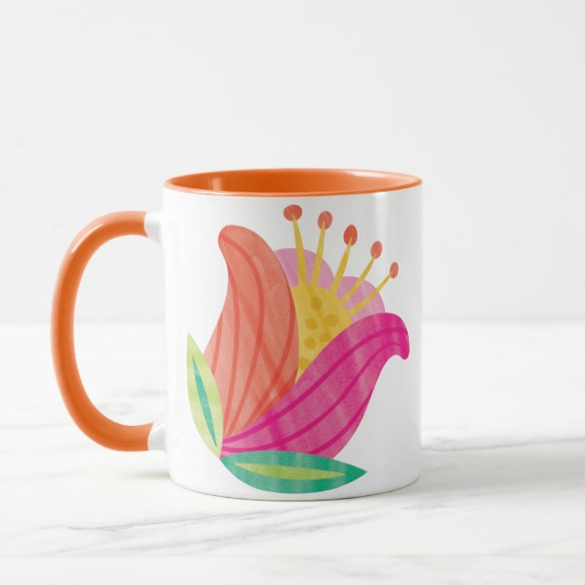 CANECA FLOR DE GROOVY (Esquerda)