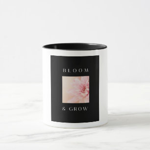 Caneca Flor de Margarida Estética Minimalista Bloom & Gro