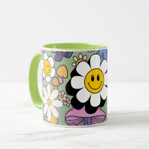 Caneca flor de sorriso