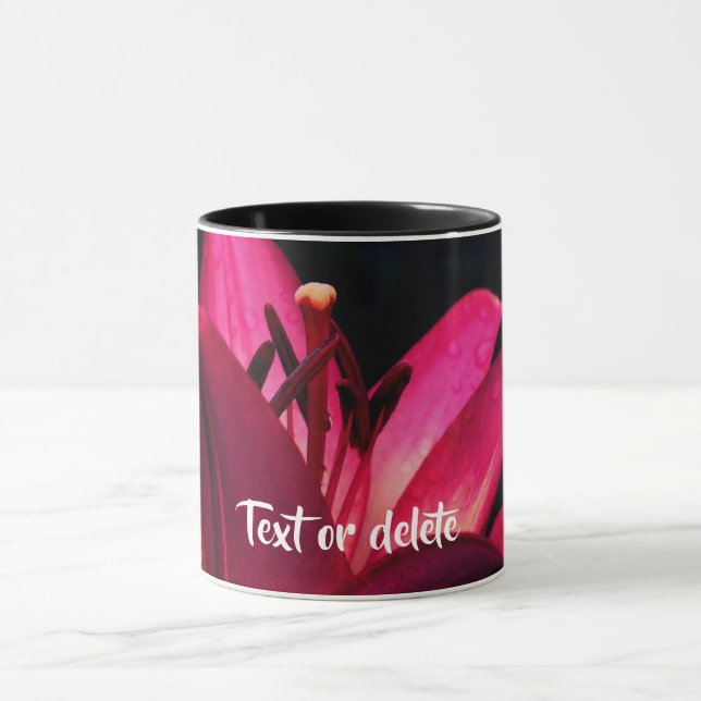 Caneca Flor Diário Intenso Personalizado (Centro)