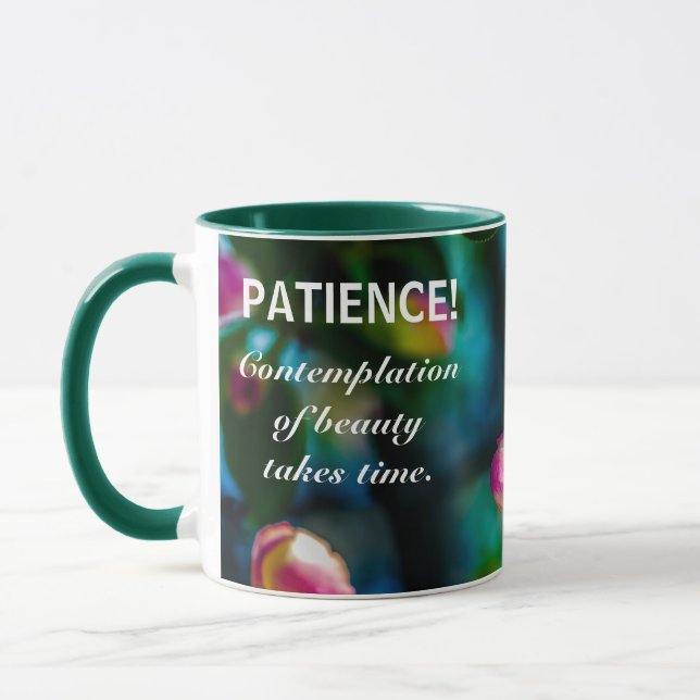 Caneca Flor e botões de maçarico (Esquerda)