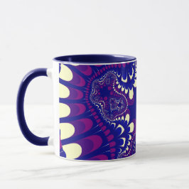 Caneca Flor Glória da Manhã Roxa