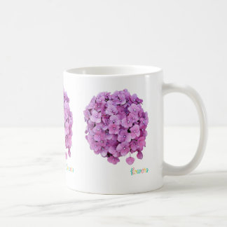 Caneca Flor Hortência