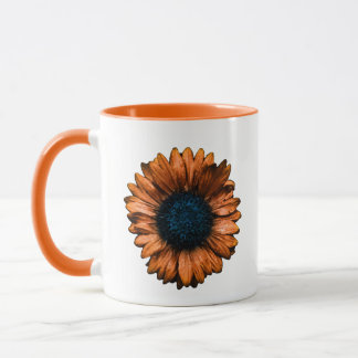 Caneca Flor Laranja-Aberta