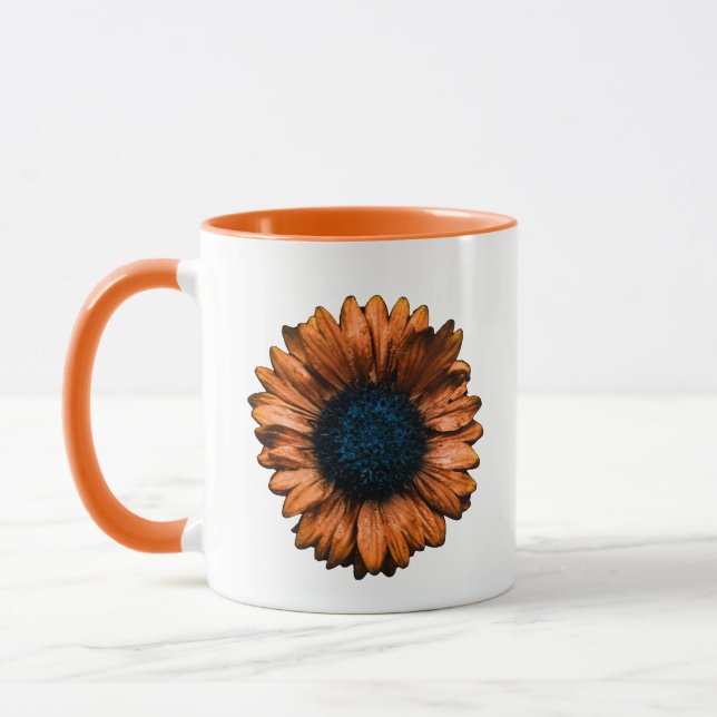 Caneca Flor Laranja-Aberta (Esquerda)