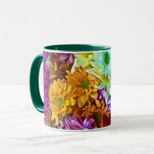Caneca Flor no outono