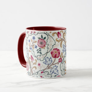 Caneca Flor, Padrão Floral, William Morris