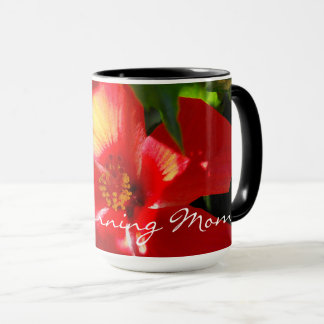 Caneca Flor Red Hibiscus à Luz do Sol