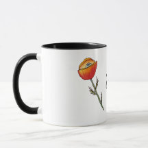 Caneca Flor Surreal