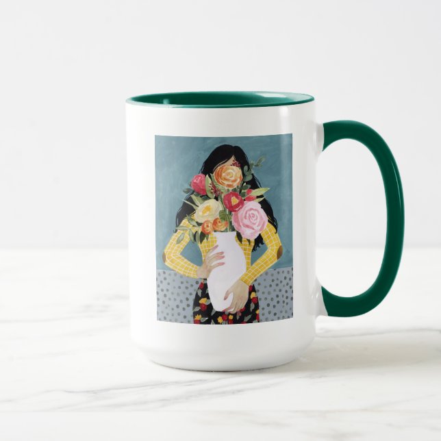 Caneca Flor Vase Girl (Direita)