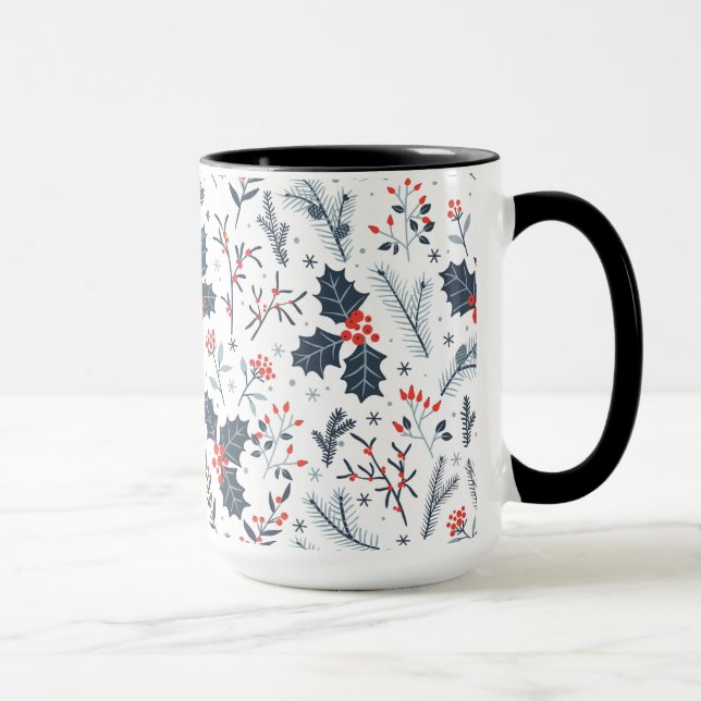 Caneca Flora de inverno (Direita)